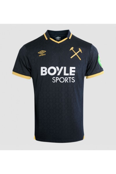 West Ham United Tomas Soucek #28 Jalkapallovaatteet Kolmaspaita 2025-26 Lyhythihainen West Ham United Tomas Soucek #28 Jalkapallovaatteet Kolmaspaita 2025-26 Lyhythihainen